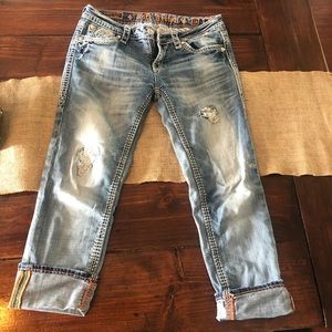 Rock Revival Capris